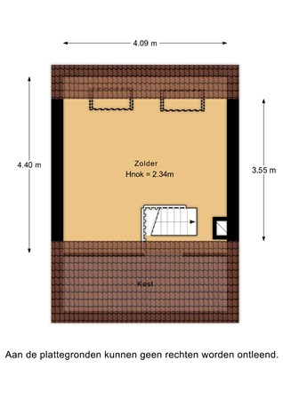 Floorplan - Nicolaas Sopingiusstraat 20, 3553 TM Utrecht